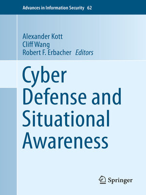cover image of Cyber Defense and Situational Awareness